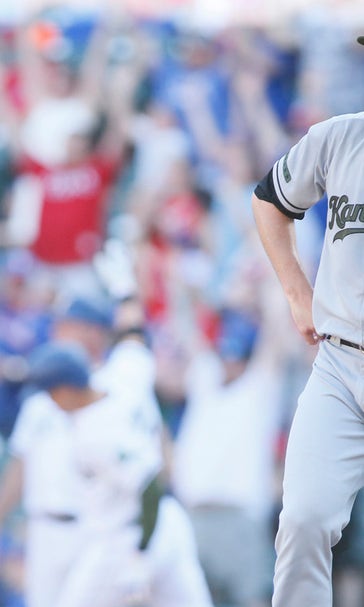 Royals fall 4-3 to Rangers in extras